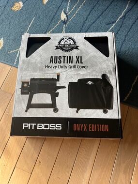 Pit boss Austin XL heavy duty grill cover black New in box